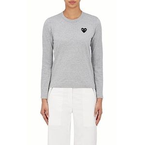 Comme Des Garçons CDG Play Shirt Grey Heart Patch